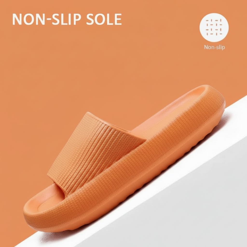 Zapatillas de casa antideslizantes de suela gruesa